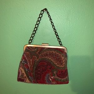 Vintage Amanda Smith Purse with Floral Print